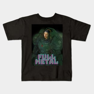 Full metal babe Kids T-Shirt